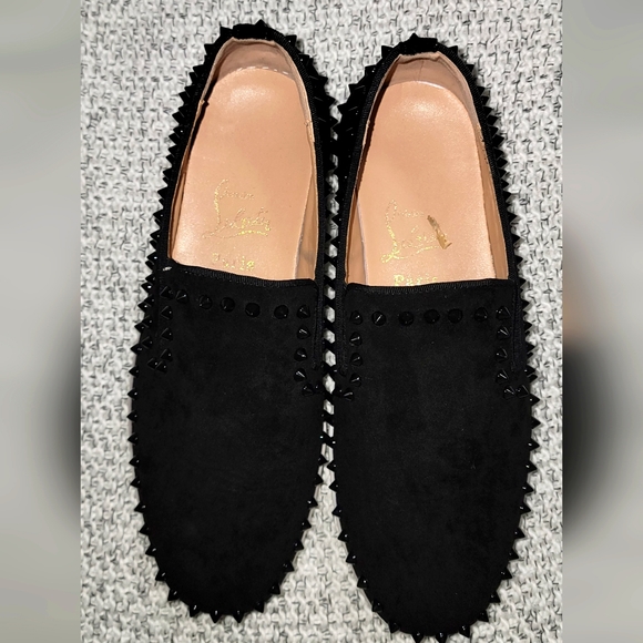 Christian Louboutin Pik Boat black 43-10.5 - Picture 3 of 5